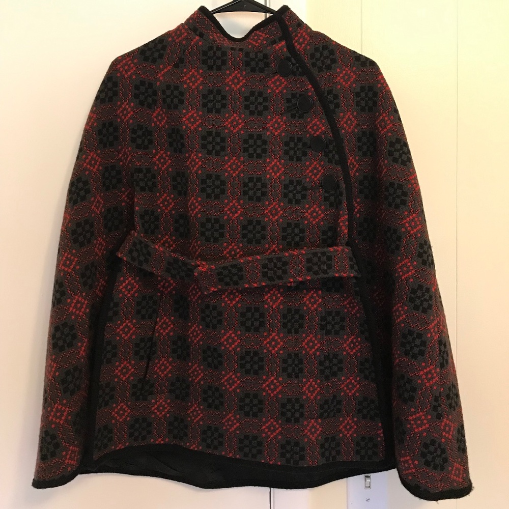 WELSH Woollens Eclipse Tapestry Wool Cape